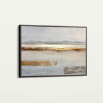 Abstract 1687 Canvas Art 18" x 24" / 45 x 60 cm / Black