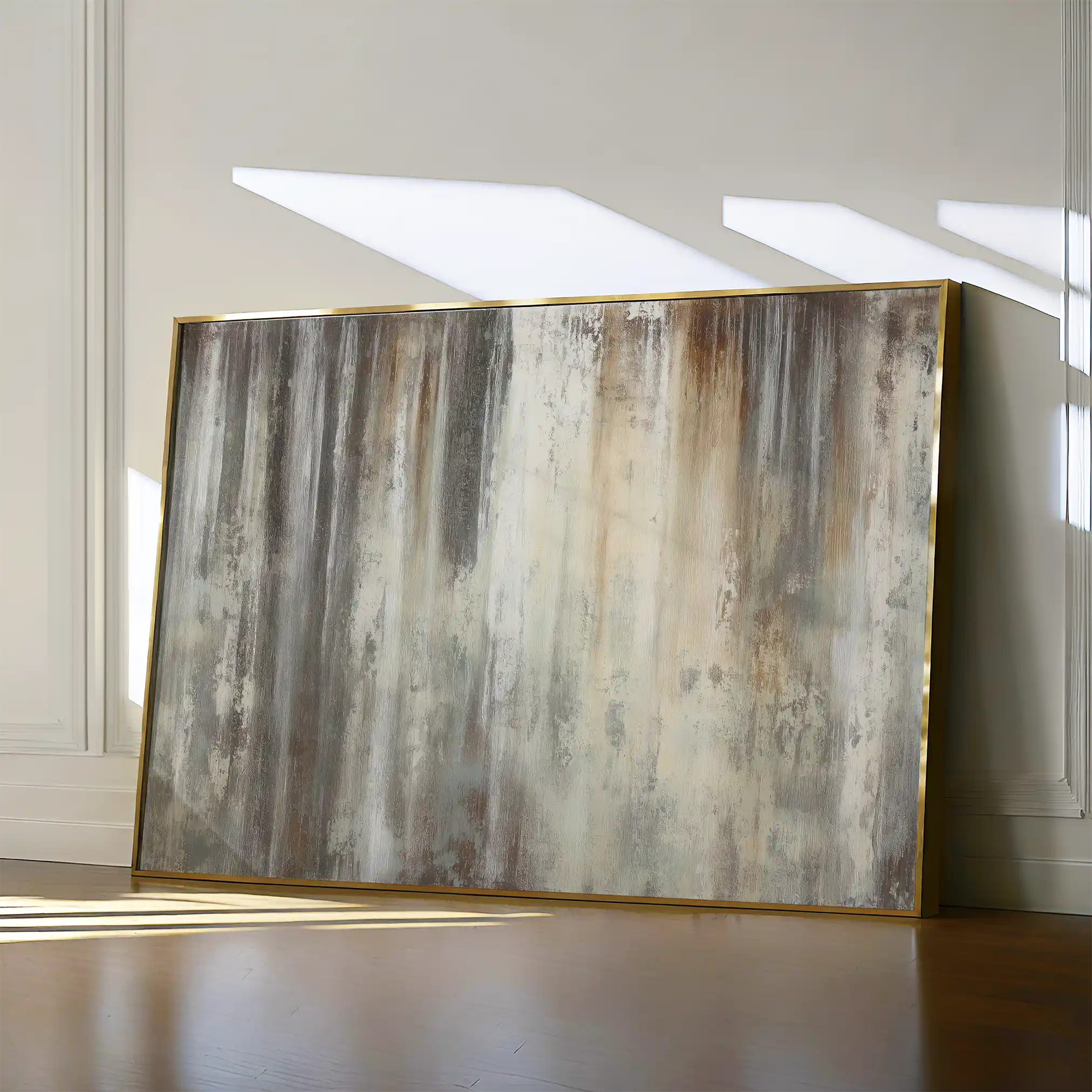 Abstract 1688 Canvas Art 18" x 24" / 45 x 60 cm / Black