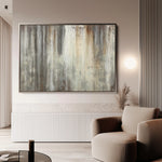Abstract 1688 Canvas Art 18" x 24" / 45 x 60 cm / Black