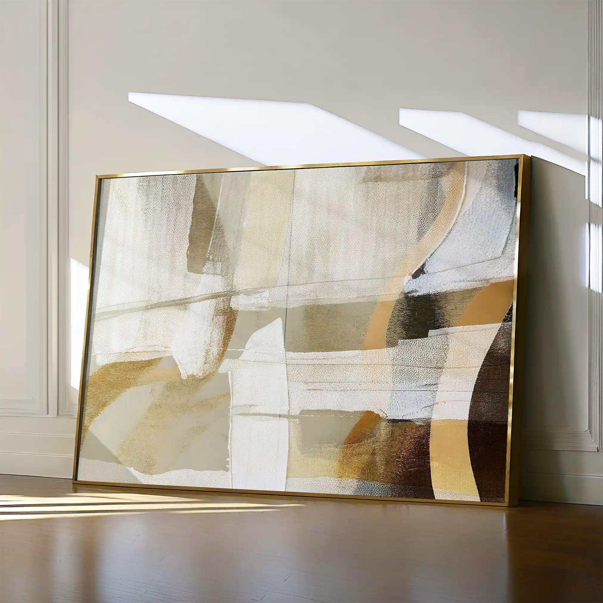 Abstract 169 Canvas Art 18" x 24" / 45 x 60 cm / Black