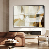 Abstract 169 Canvas Art 18" x 24" / 45 x 60 cm / Black