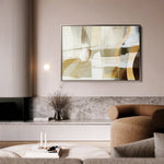 Abstract 169 Canvas Art 18" x 24" / 45 x 60 cm / Black
