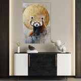 Animals 169 Canvas Art 18" x 24" / 45 x 60 cm / Black