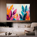 Boho 169 Canvas Art 18" x 24" / 45 x 60 cm / Black
