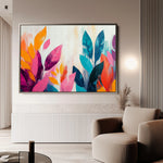 Boho 169 Canvas Art 18" x 24" / 45 x 60 cm / Black
