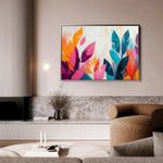 Boho 169 Canvas Art 18" x 24" / 45 x 60 cm / Black