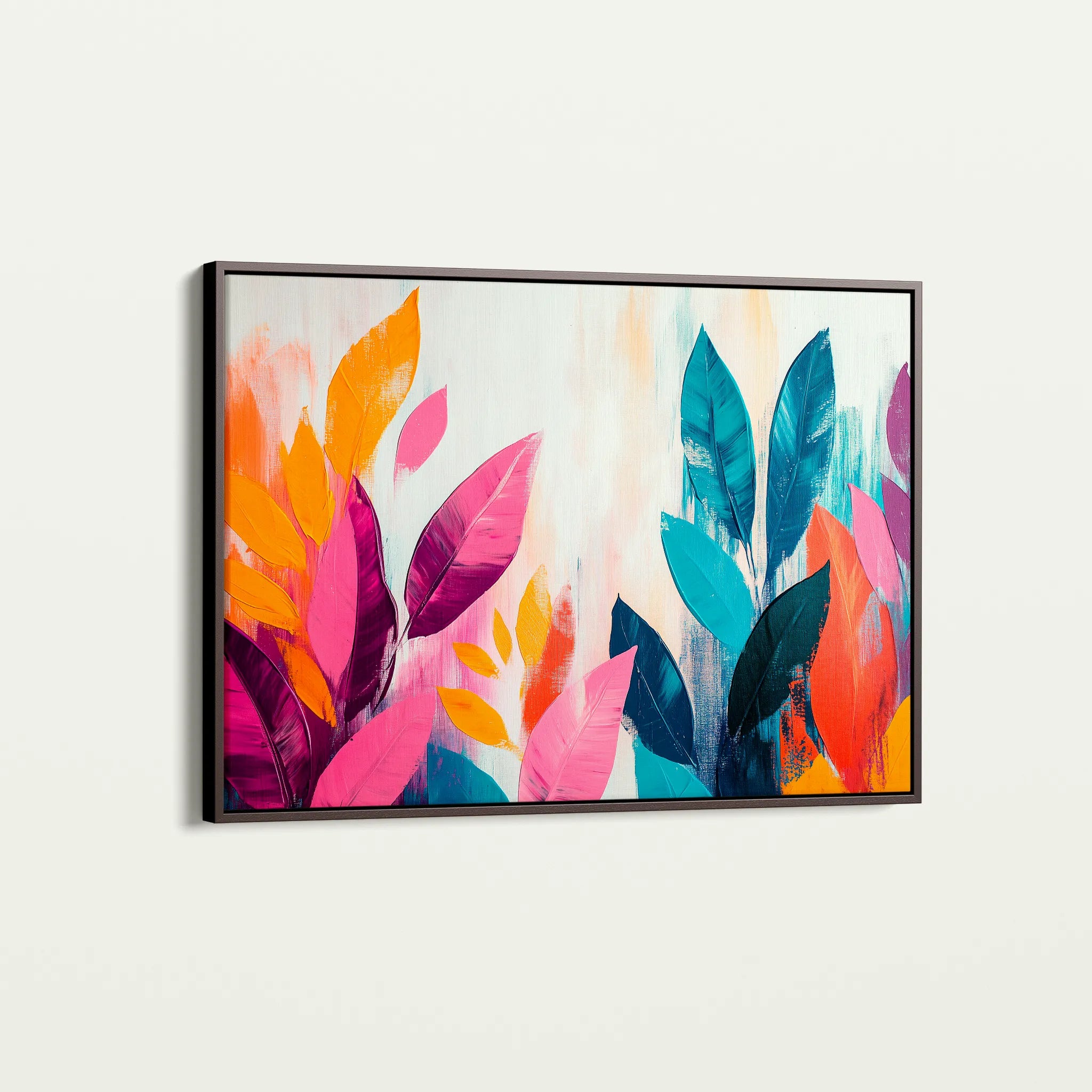 Boho 169 Canvas Art 18" x 24" / 45 x 60 cm / Black