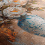 Floral 169 Canvas Art 18" x 24" / 45 x 60 cm / Black