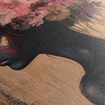 Portrait 169 Canvas Art 18" x 24" / 45 x 60 cm / Black