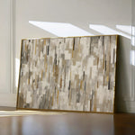 Abstract 1690 Canvas Art 18" x 24" / 45 x 60 cm / Black