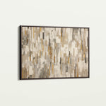 Abstract 1690 Canvas Art 18" x 24" / 45 x 60 cm / Black