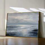 Abstract 1691 Canvas Art 18" x 24" / 45 x 60 cm / Black