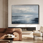 Abstract 1691 Canvas Art 18" x 24" / 45 x 60 cm / Black