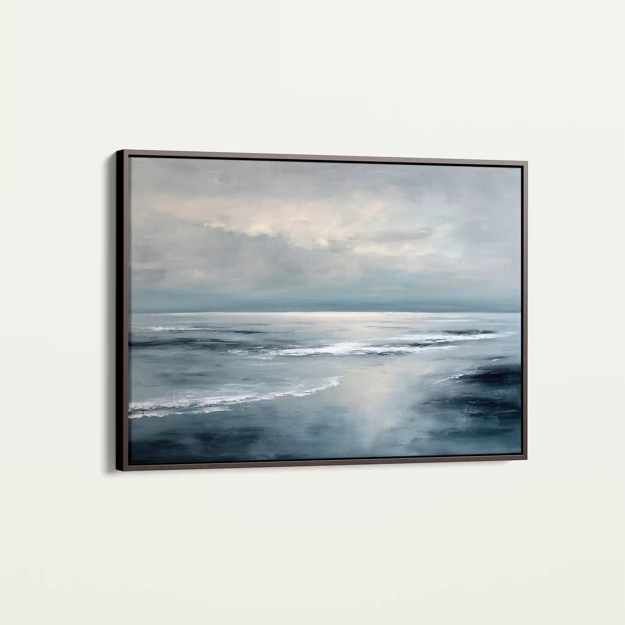 Abstract 1691 Canvas Art 60 x 40 cm / Black