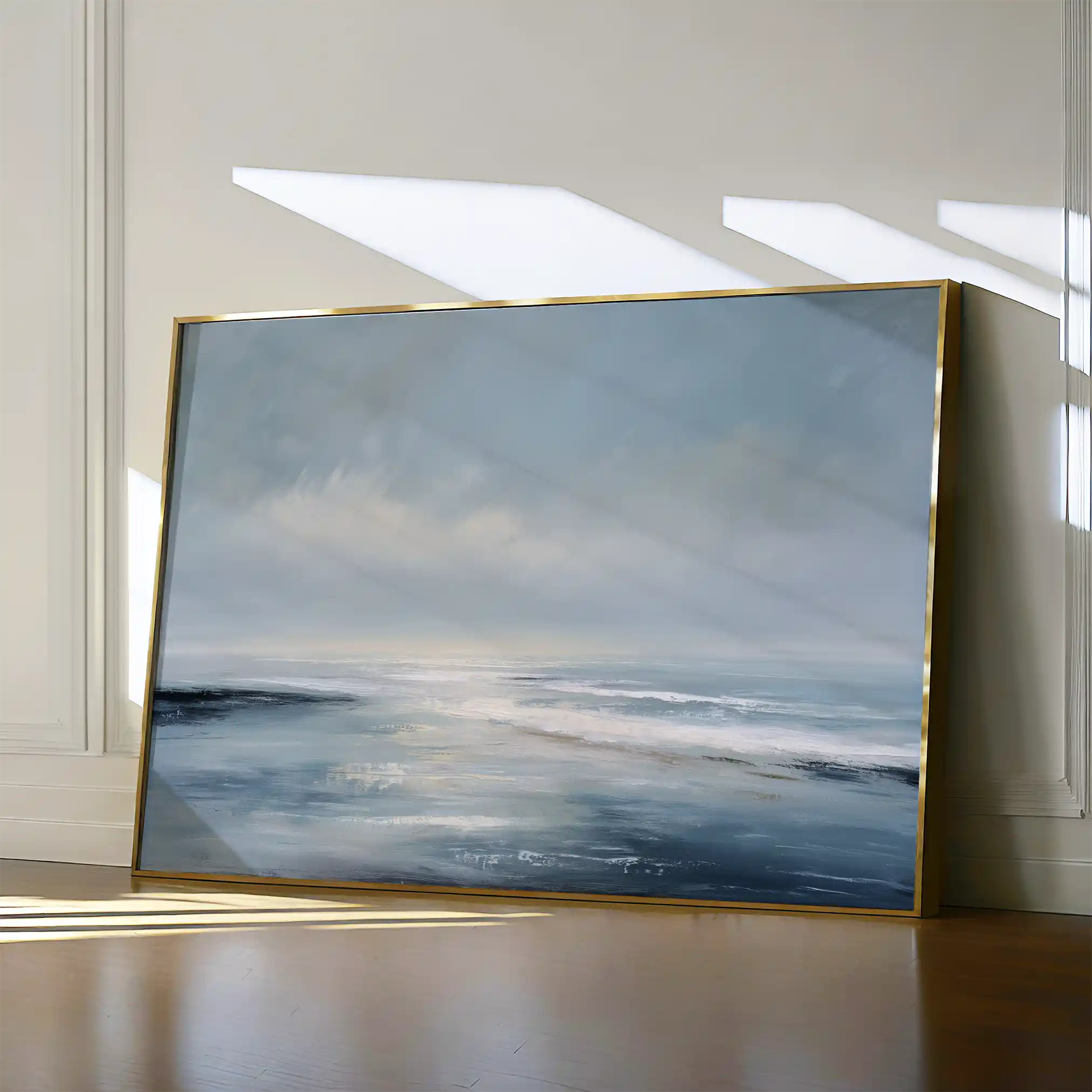 Abstract 1692 Canvas Art 60 x 40 cm / Black