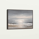 Abstract 1693 Canvas Art 18" x 24" / 45 x 60 cm / Black