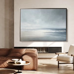 Abstract 1694 Canvas Art 18" x 24" / 45 x 60 cm / Black
