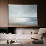Abstract 1694 Canvas Art 18" x 24" / 45 x 60 cm / Black