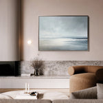 Abstract 1694 Canvas Art 18" x 24" / 45 x 60 cm / Black