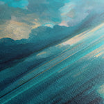 Abstract 1695 Canvas Art 18" x 24" / 45 x 60 cm / Black