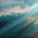 Abstract 1696 Canvas Art 18" x 24" / 45 x 60 cm / Black