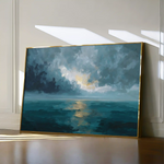 Abstract 1696 Canvas Art 60 x 40 cm / Black
