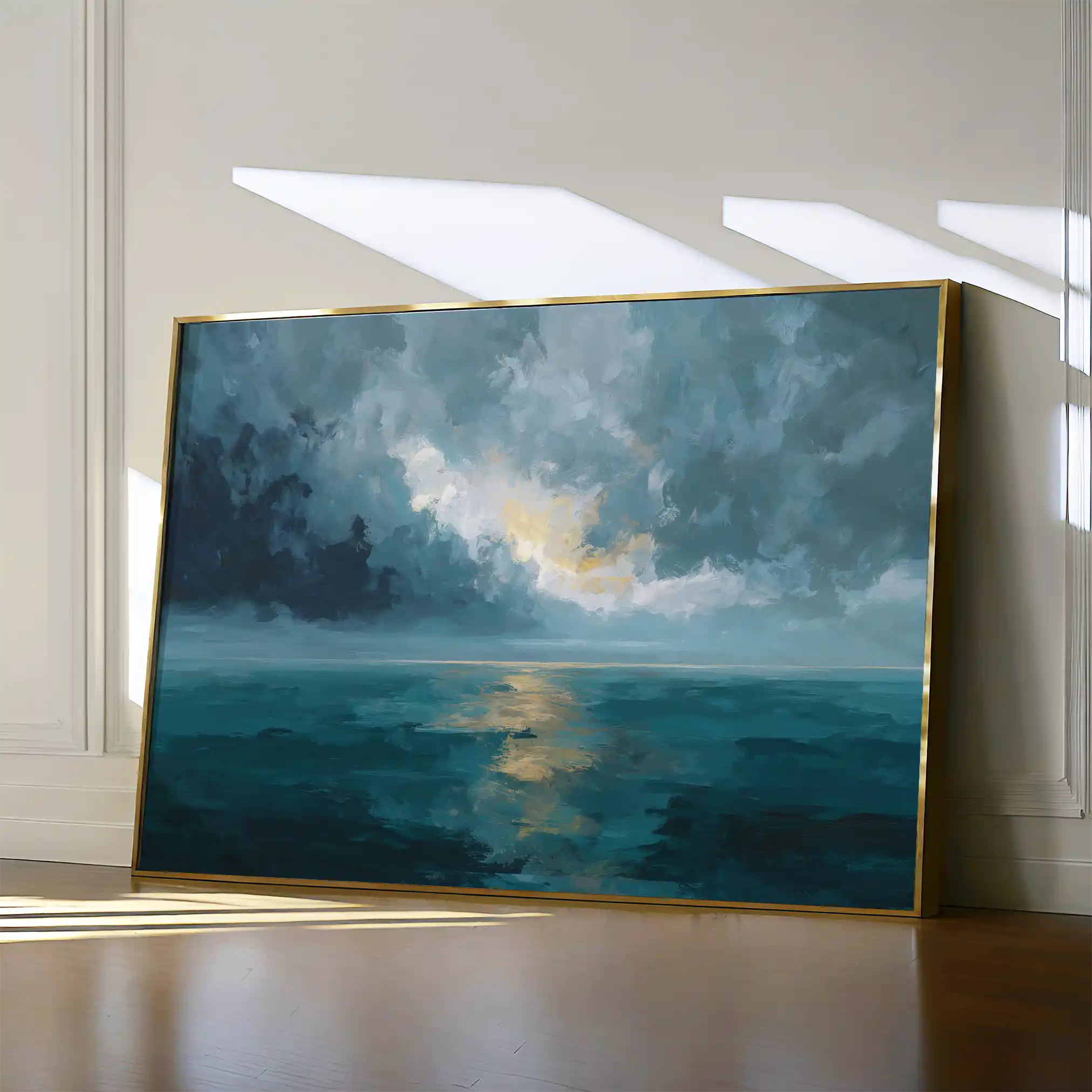 Abstract 1696 Canvas Art 60 x 40 cm / Black