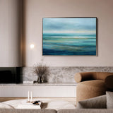 Abstract 1697 Canvas Art 18" x 24" / 45 x 60 cm / Black