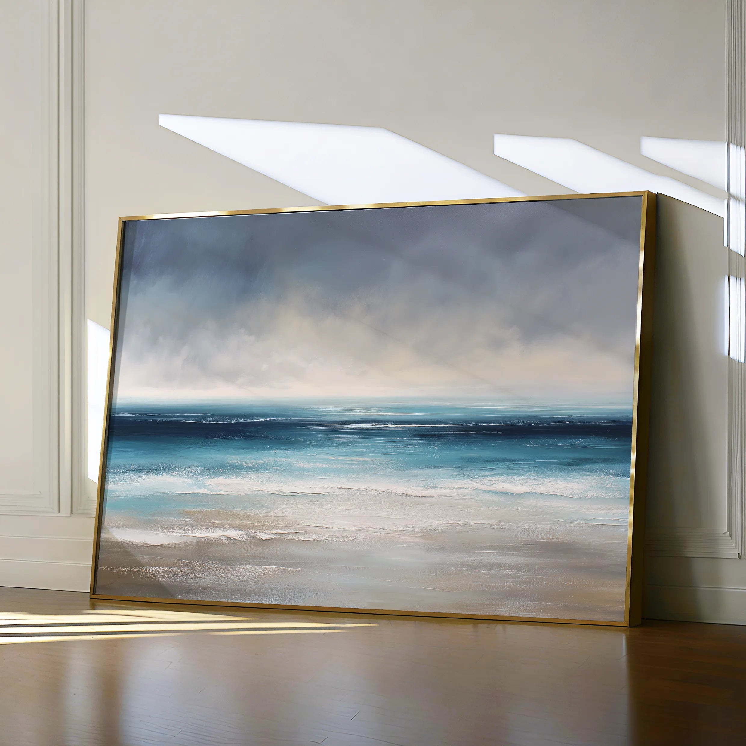 Abstract 1698 Canvas Art 18" x 24" / 45 x 60 cm / Black