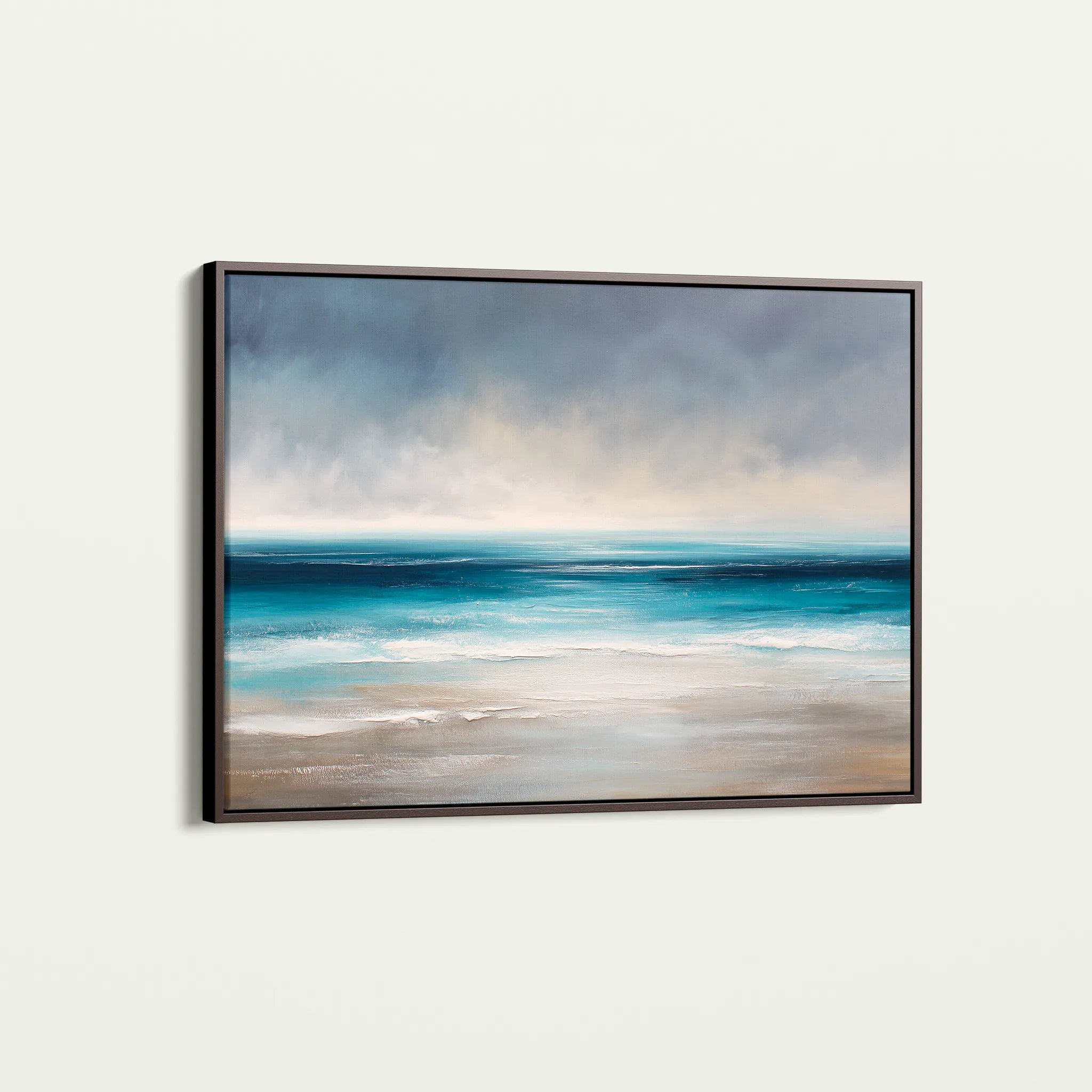 Abstract 1698 Canvas Art 18" x 24" / 45 x 60 cm / Black
