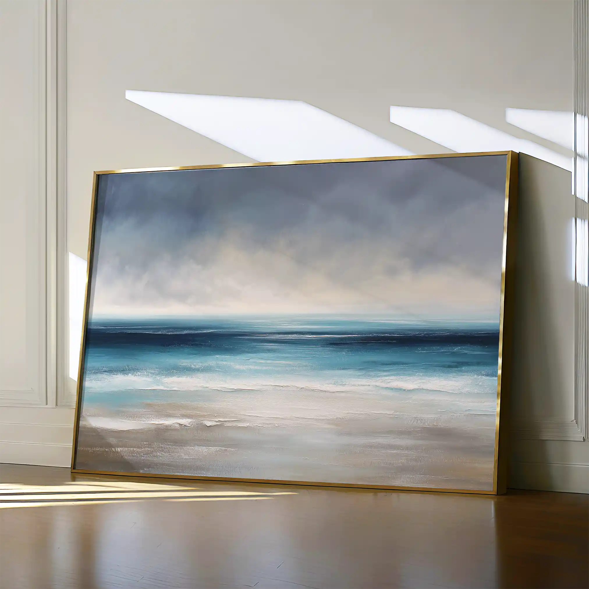 Abstract 1698 Canvas Art 60 x 40 cm / Black