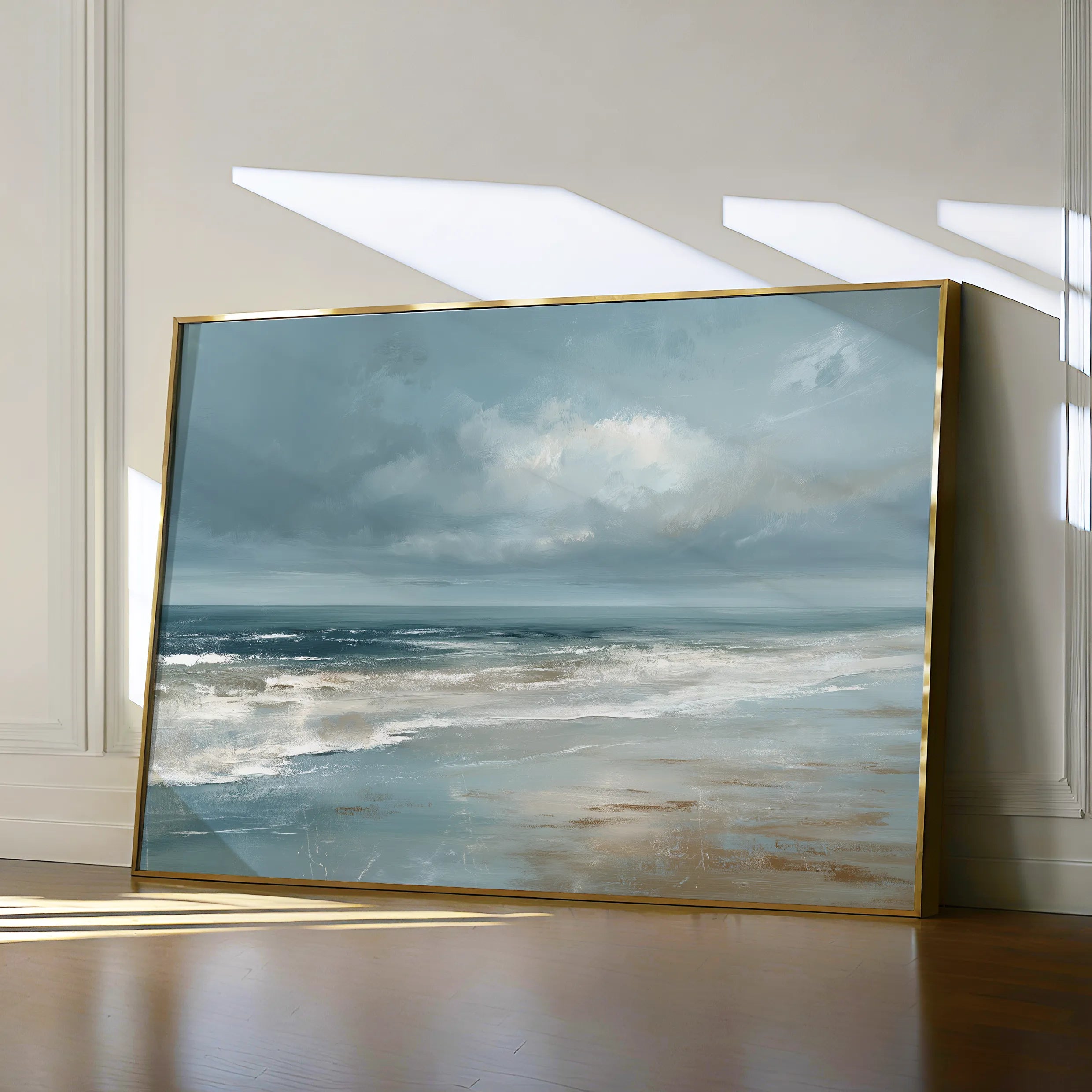 Abstract 1699 Canvas Art 18" x 24" / 45 x 60 cm / Black