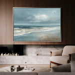 Abstract 1699 Canvas Art 18" x 24" / 45 x 60 cm / Black