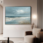 Abstract 1699 Canvas Art 18" x 24" / 45 x 60 cm / Black
