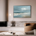 Abstract 1699 Canvas Art 18" x 24" / 45 x 60 cm / Black