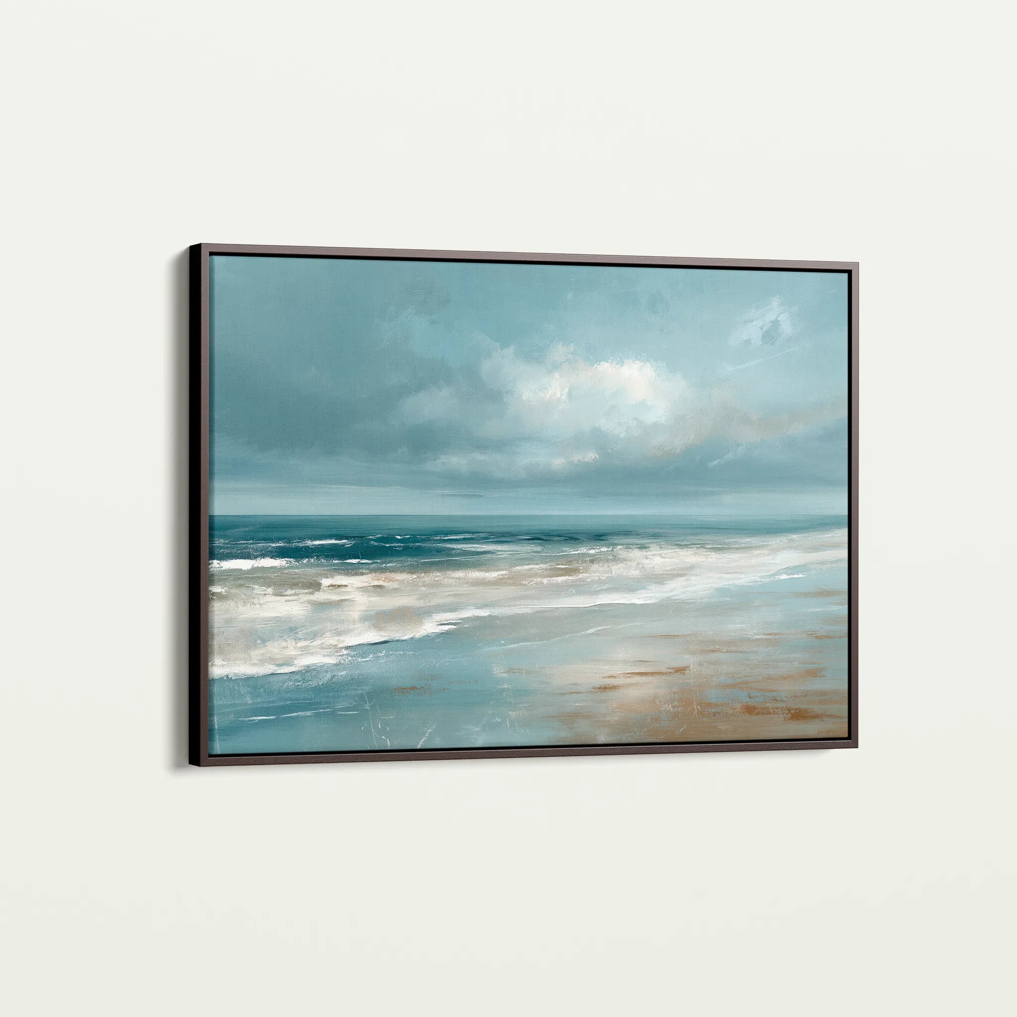 Abstract 1699 Canvas Art 18" x 24" / 45 x 60 cm / Black