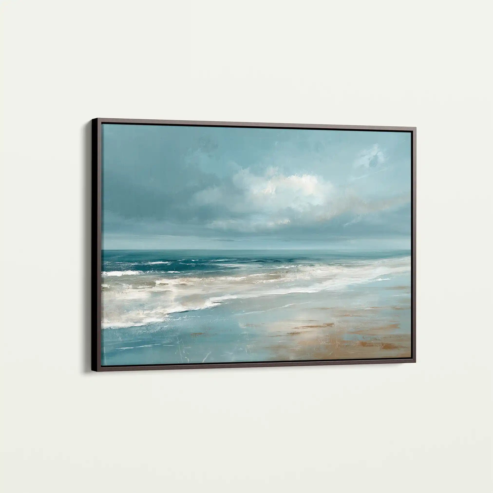 Abstract 1699 Canvas Art 60 x 40 cm / Black