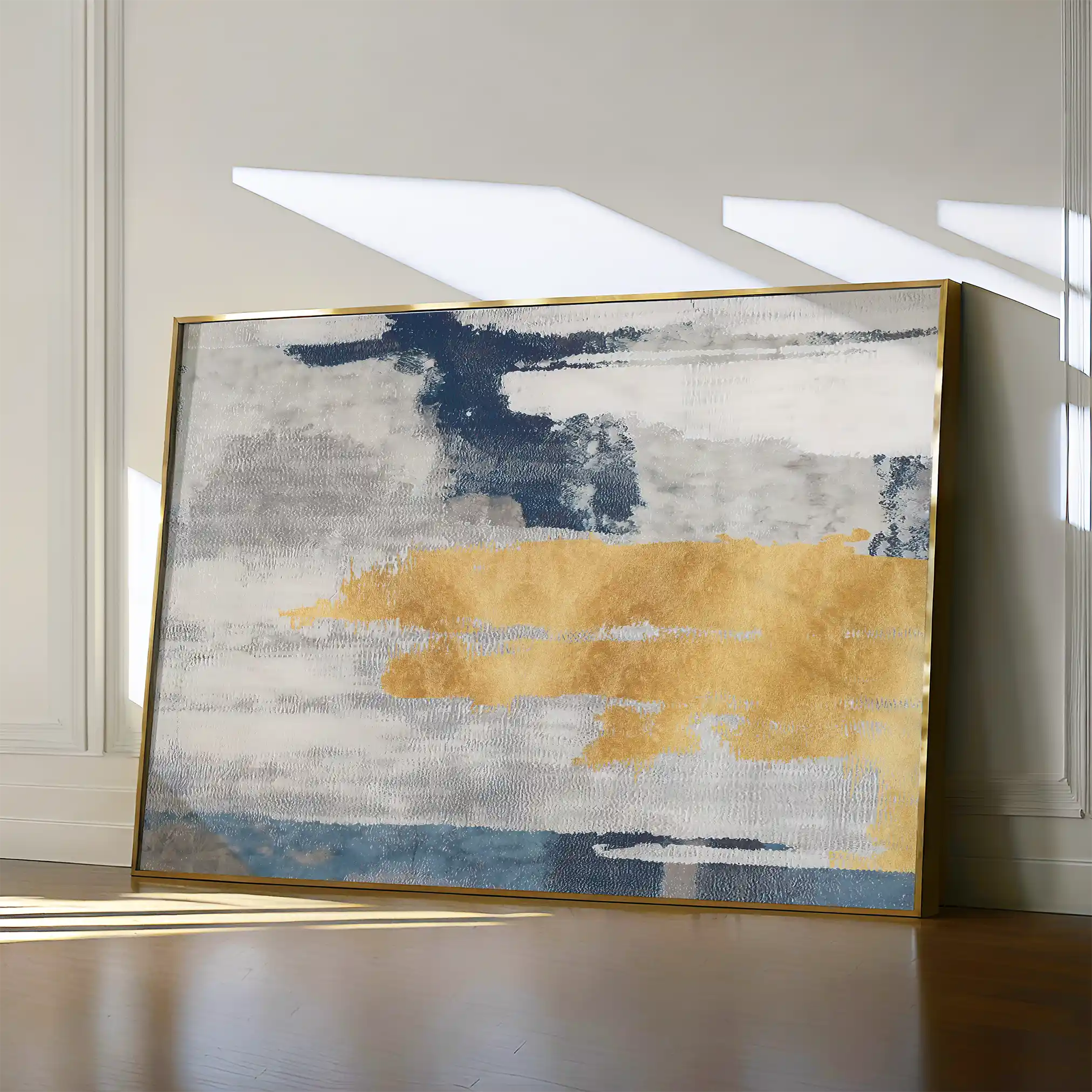 Abstract 170 Canvas Art 18" x 24" / 45 x 60 cm / Black