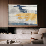 Abstract 170 Canvas Art 18" x 24" / 45 x 60 cm / Black