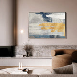 Abstract 170 Canvas Art 18" x 24" / 45 x 60 cm / Black