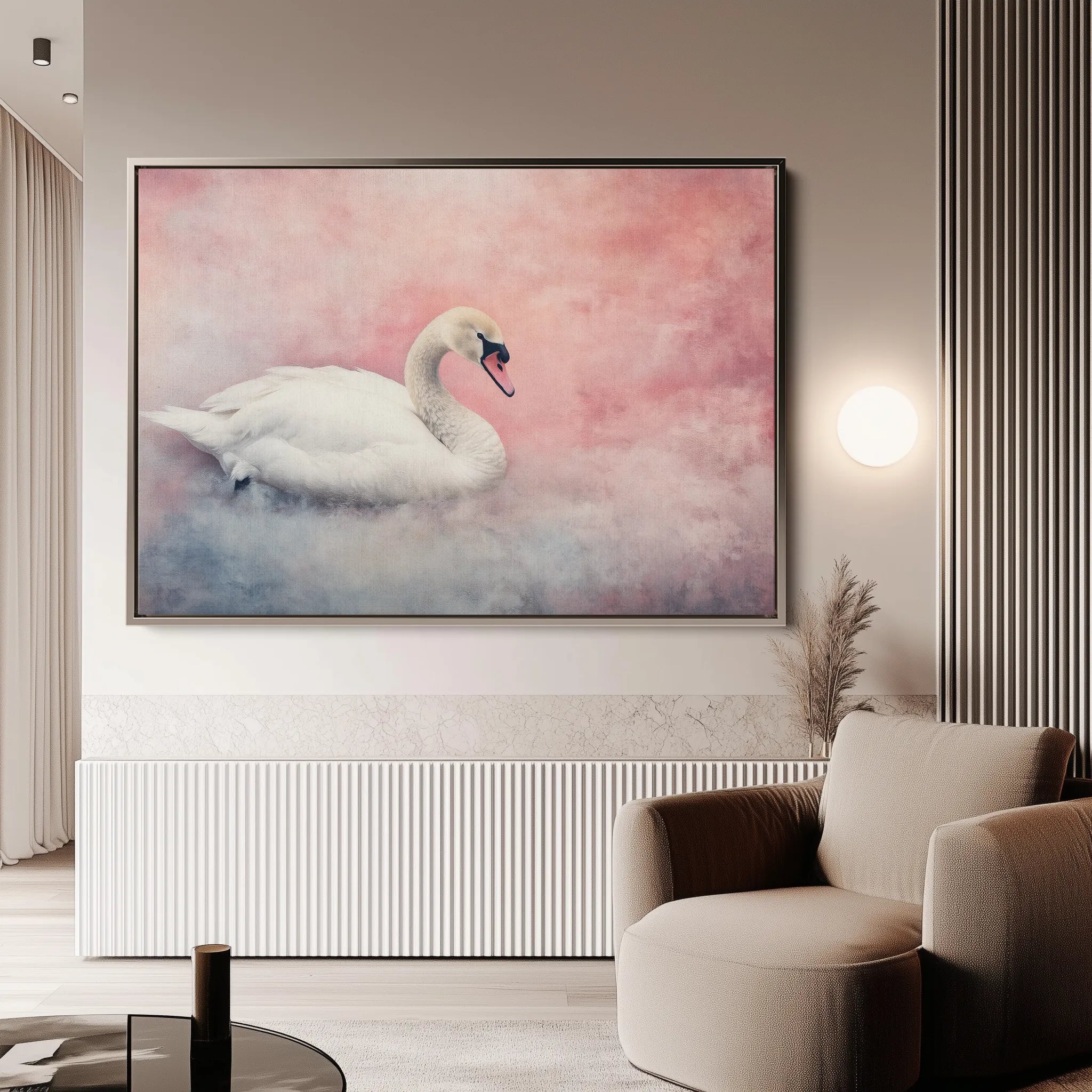 Animals 170 Canvas Art 18" x 24" / 45 x 60 cm / Black
