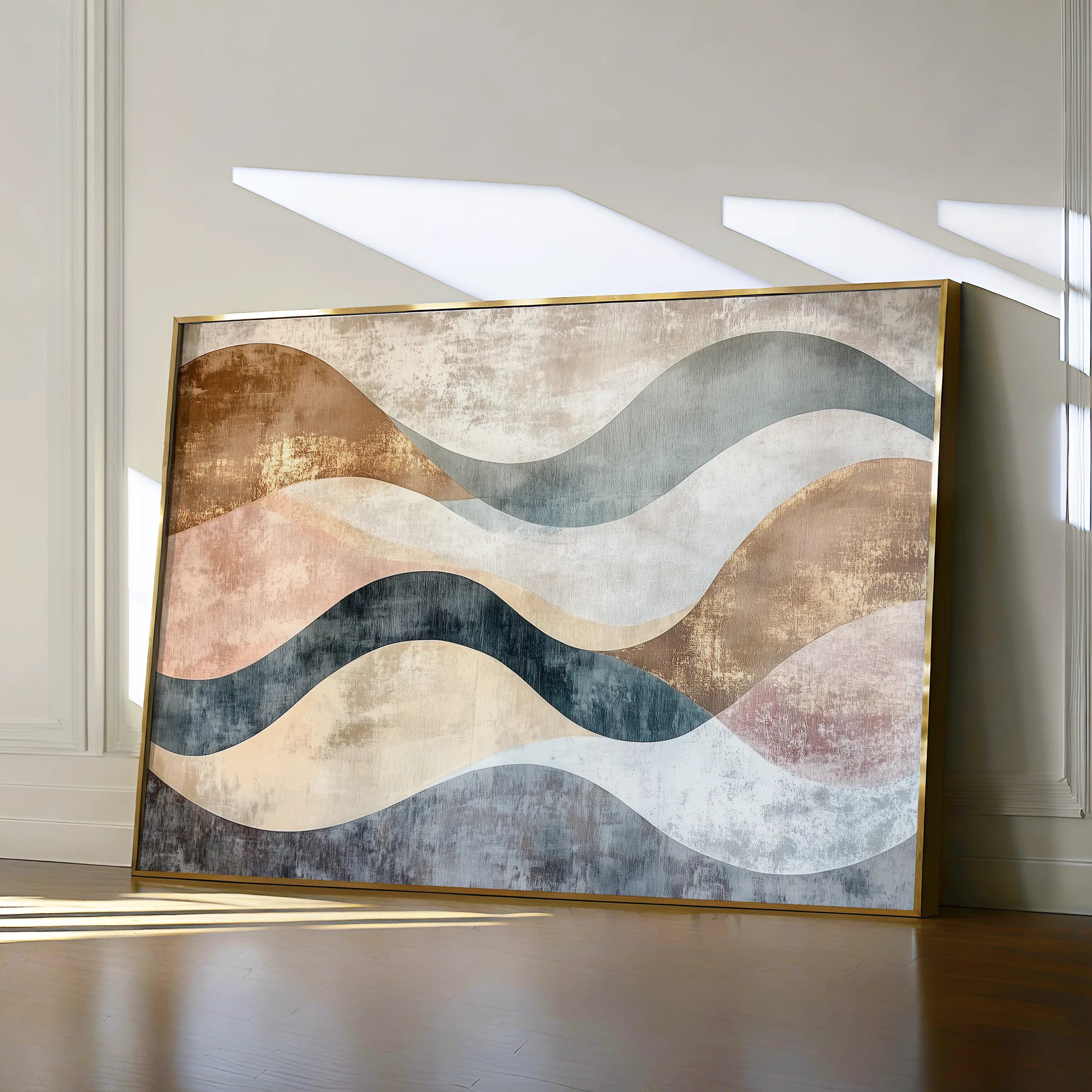 Boho 170 Canvas Art 18" x 24" / 45 x 60 cm / Black