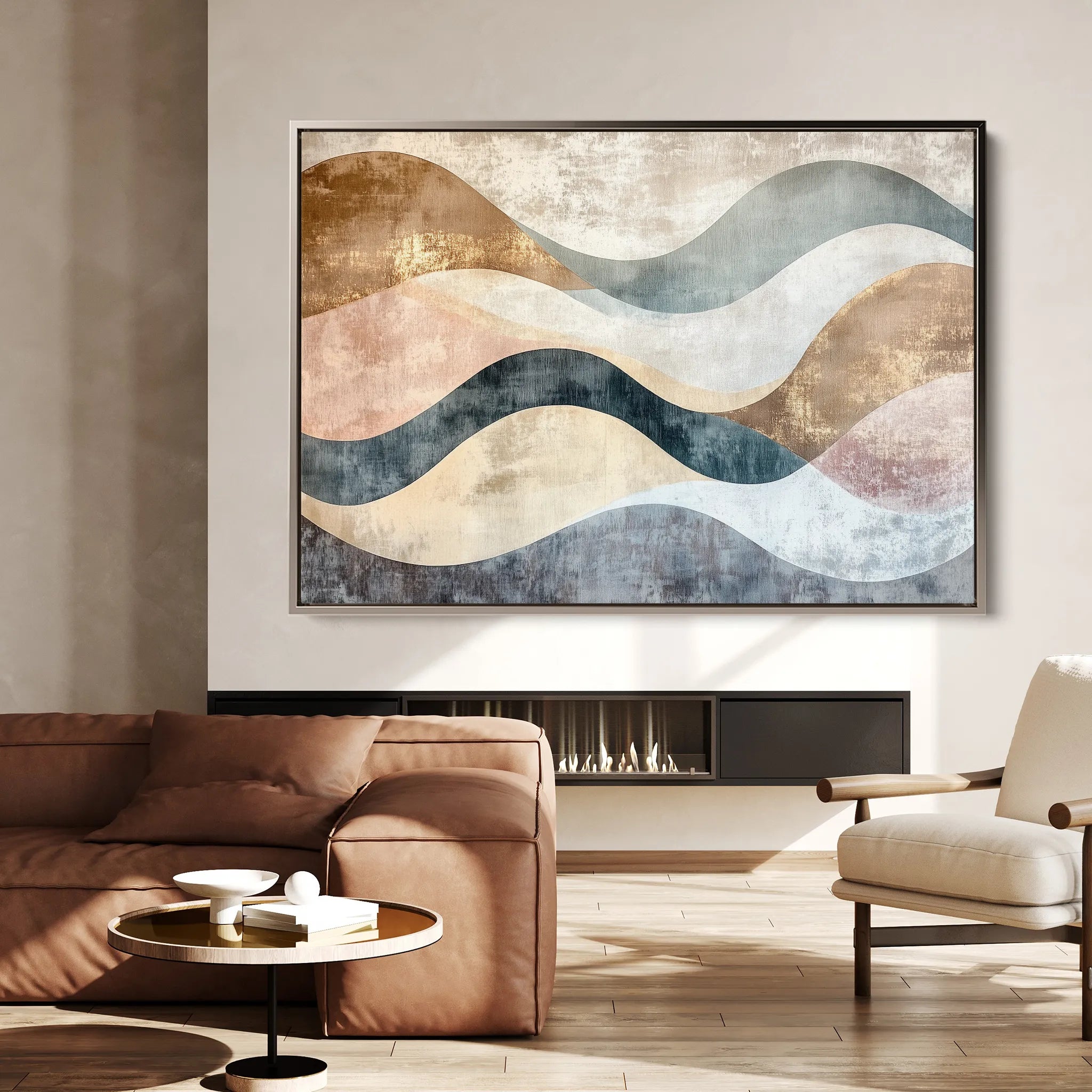 Boho 170 Canvas Art 18" x 24" / 45 x 60 cm / Black