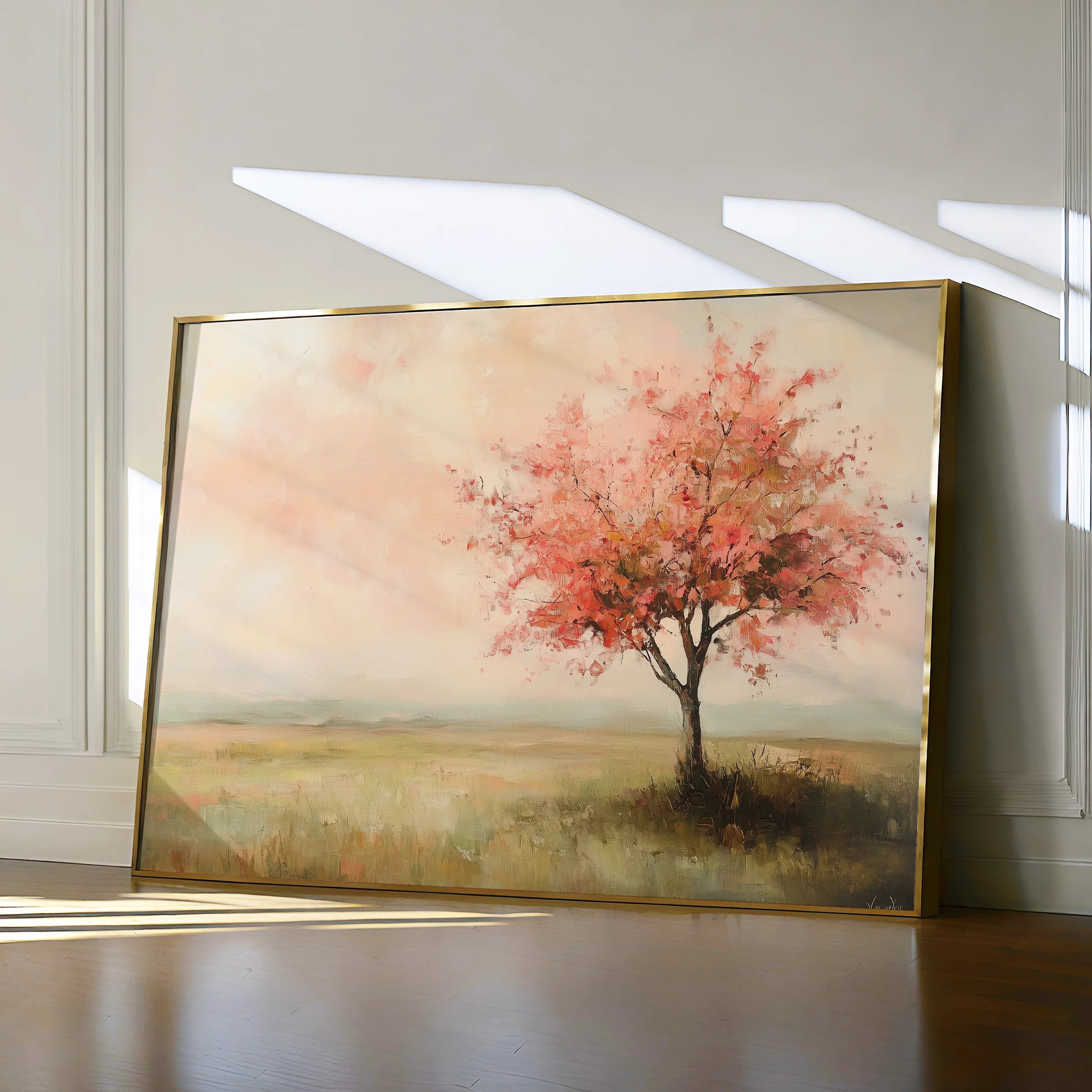 Landscape 170 Canvas Art 18" x 24" / 45 x 60 cm / Black