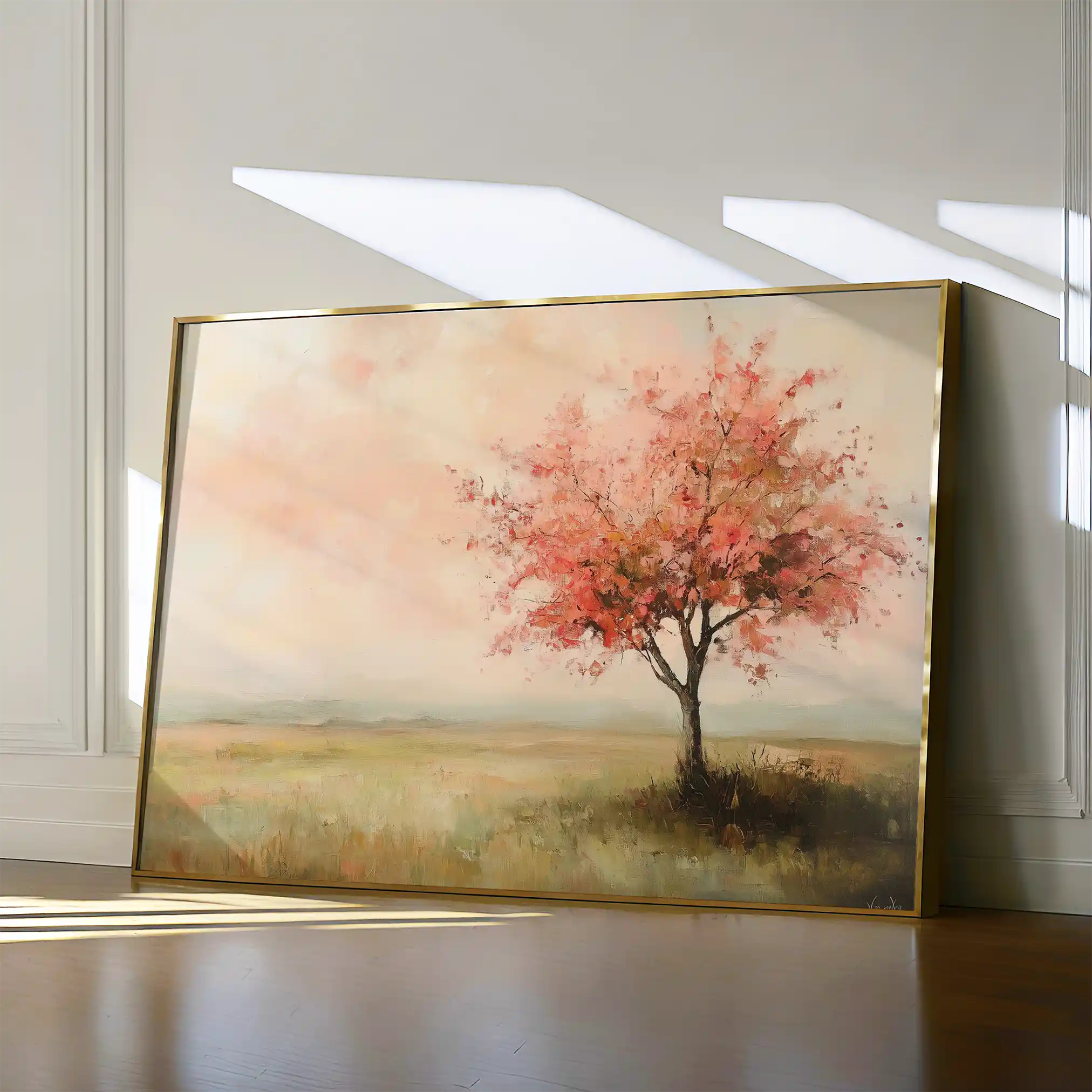 Landscape 170 Canvas Art 60 x 40 cm / Black