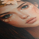 Portrait 170 Canvas Art 60 x 40 cm / Black