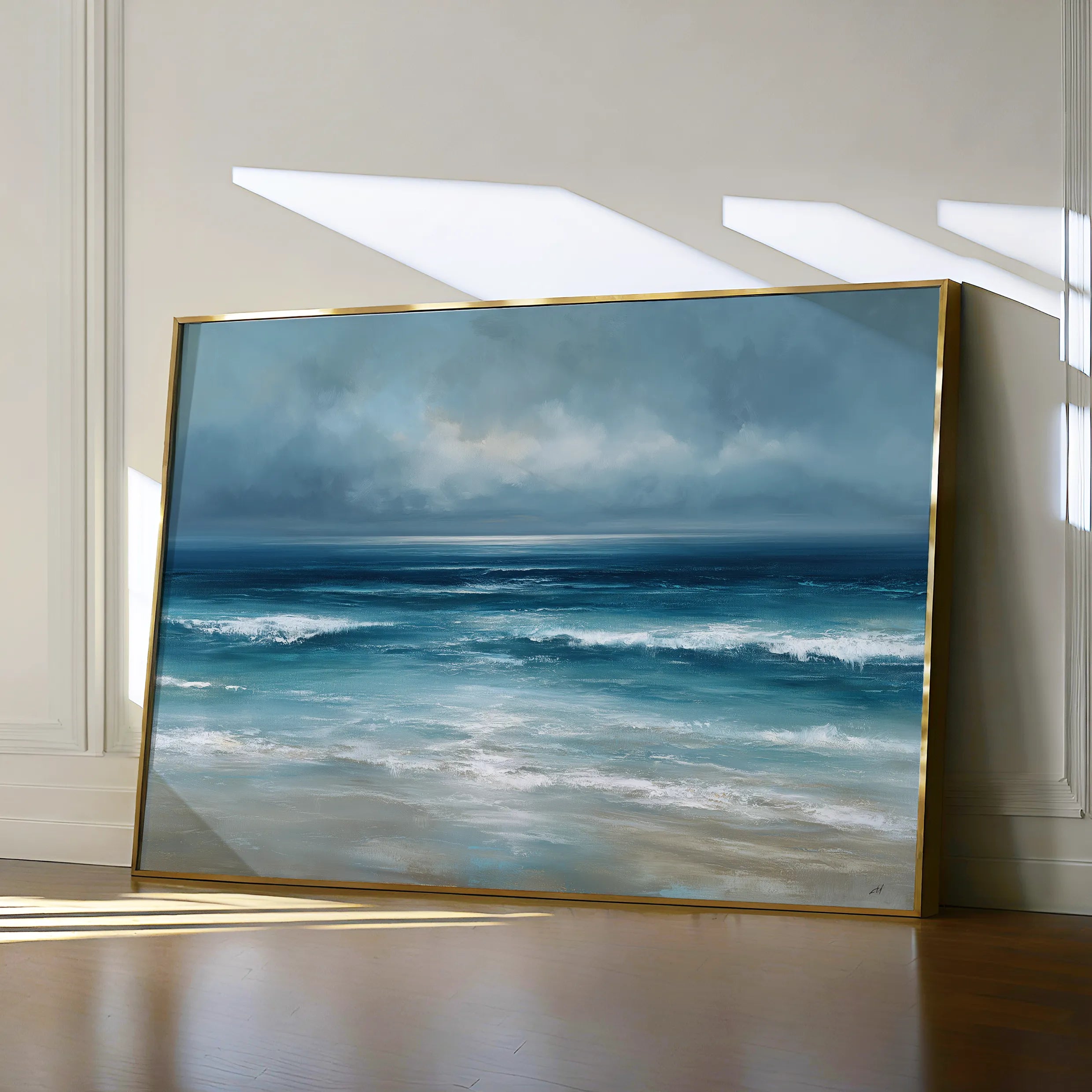 Abstract 1700 Canvas Art 18" x 24" / 45 x 60 cm / Black