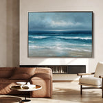 Abstract 1700 Canvas Art 18" x 24" / 45 x 60 cm / Black