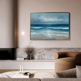 Abstract 1700 Canvas Art 18" x 24" / 45 x 60 cm / Black
