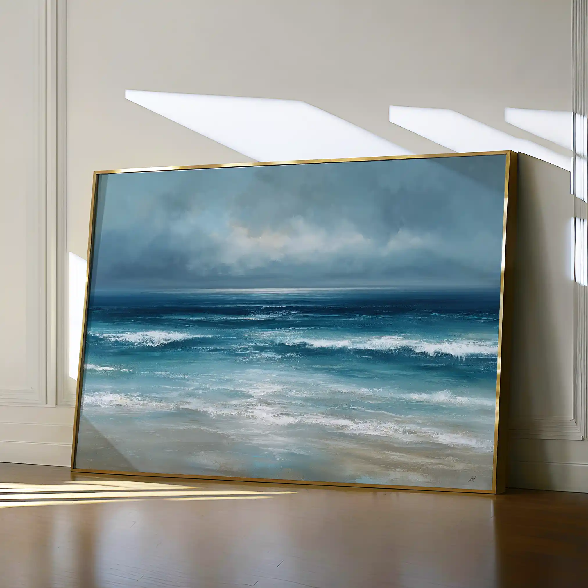 Abstract 1700 Canvas Art 60 x 40 cm / Black